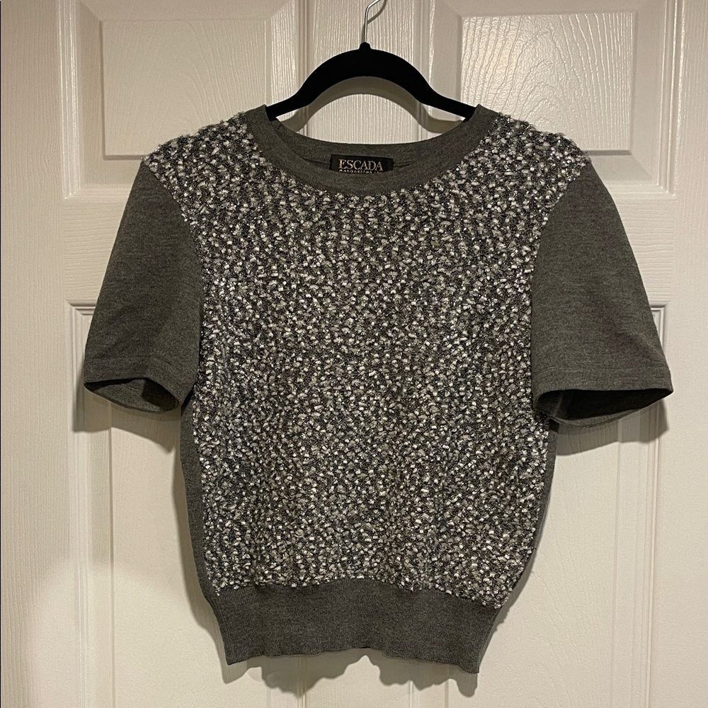Escada by Margaretha Ley Wool Blend Sweater